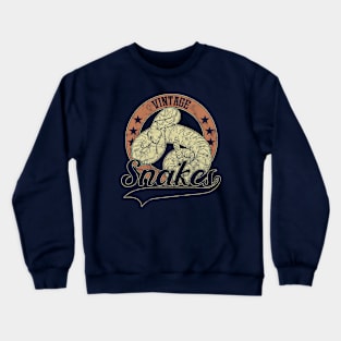 Vintage Snakes Crewneck Sweatshirt